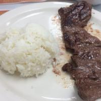 Churrasco · Served with 2 sides.
