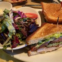 Grilled Chicken and Avocado Club Sandwich · 