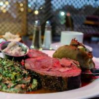 Oven-roasted Choice Harris Ranch Prime Rib · 