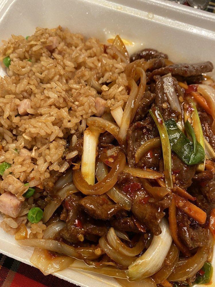 Mongolian Beef Dinner · Spicy.