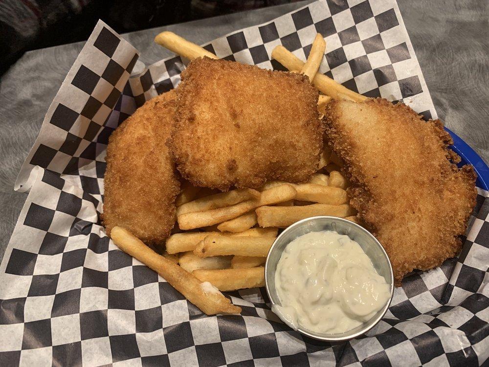 Fish and Chips · Simply the best in town. Alaskan cod coated with beer batter and panko bread crumbs then quick fried.