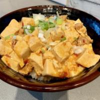 Mapo Tofu Rice Bowl · 