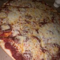 Chicago Thin Crust Cheese Pizza · 