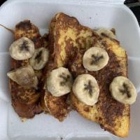 French Toast with Grilled Banana · 