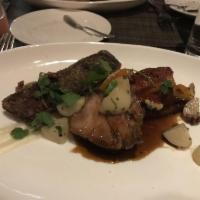 Vermont Pork Three Ways Spice-crusted Rib, Belly and Roast Loin · 