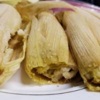 Green Chile Tamales · 