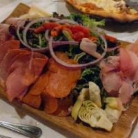 Italian Antipasto Salad · Arcadia and iceberg mix topped with imported meats and variety of cheese with olives, tomato...