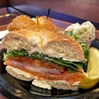 Bagel with Lox Spread · 