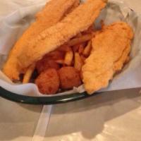 Fried Catfish Basket · 