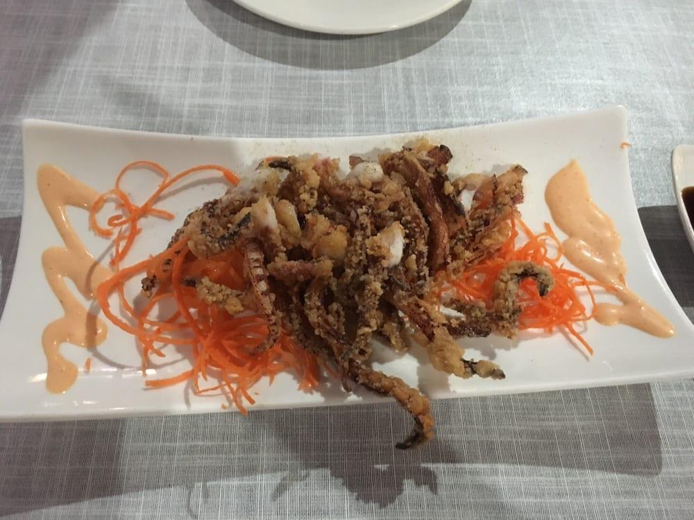 Fried Squid Legs · Lightly breaded squid and served with spicy mayo.