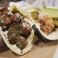 Fried Oyster Tacos · 
