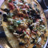 Chicken Mexican Pizza · 