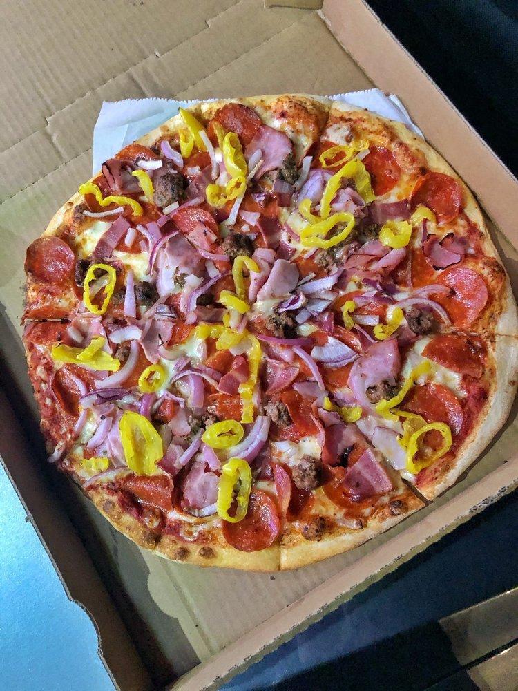 Meat Lovers Pizza · Pepperoni, ham, turkey bacon and sausage.