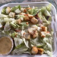 Caesar Salad · Mixed greens, croutons, and Parmesan cheese.