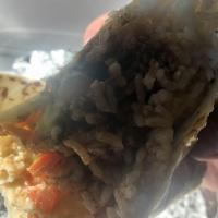 Chicken Mole Burrito · 