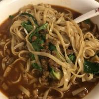 Qi-shan Noodle with Ground Pork · 
