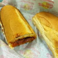 Pepperoni and Cheese Sub · Provolone cheese and tomato sauce.