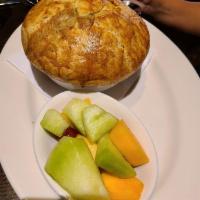 Chicken Pot Pie · CJ classic since 1977, baked fresh throughout the day. Carrots, onions, mushrooms, peas, sim...