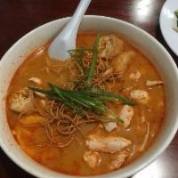 Coconut Curry Noodle Soup · 