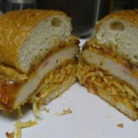Dirty Chicken Parm Sub · 