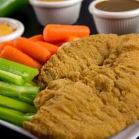 Chicken Fingers · You may choose the sauce and quantity per order and may add celery and carrots to top of you...