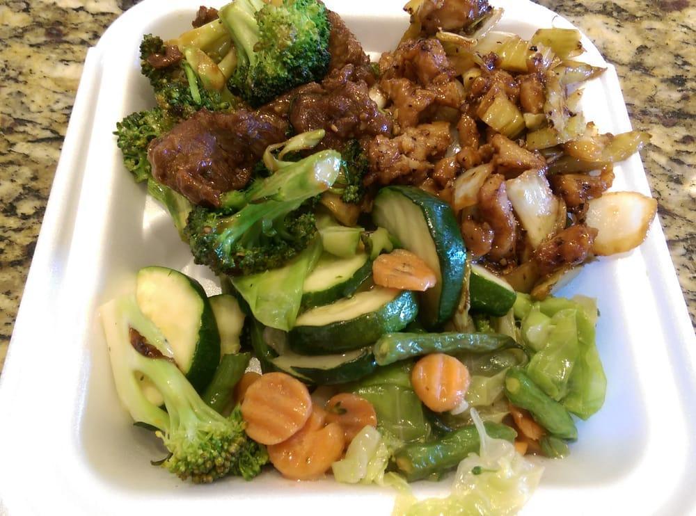 Broccoli Beef · A classic favorite. Tender beef and fresh broccoli in a ginger soy sauce.