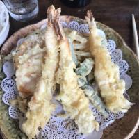 Shrimp Tempura · Shrimp and vegetables.
