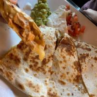 Grilled Chicken Quesadilla · 