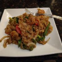 Spicy Basil Noodles · 