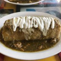 Chile Verde Burrito · 