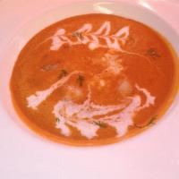 Lobster Soup With Shrimp Boudin · 