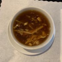 Veggie Hot and Sour Soup · 