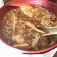 Hot and Sour Soup with Shredded Pork · 