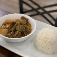 Curry Beef Stew Rice · 