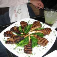 Ancho Grilled Baby Lamb Chops · 