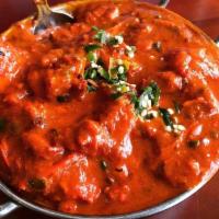 Chicken Vindaloo · Hot pepper, coconut curry.