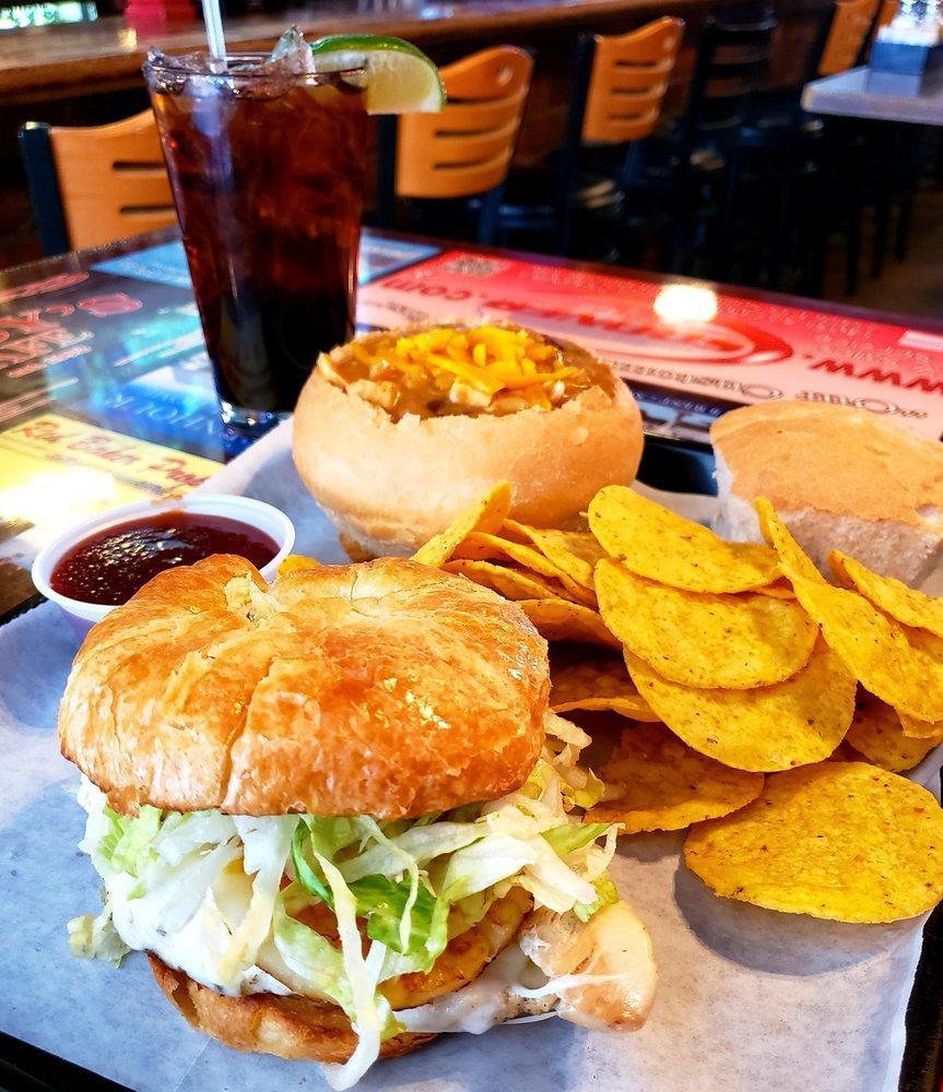 1/2 Sandwich and Bread Bowl Soup Combo · Choose any 1/2 sandwich, bread bowl soup and a side.