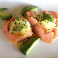 Poached Eggs and Cured Salmon · 