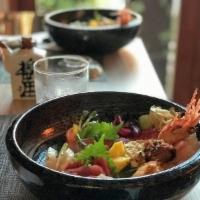 Hachi's Chirashi Bowl Sushi · 