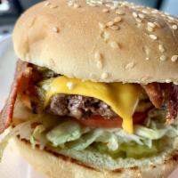 Cheeseburger · Cheeseburgers are fully Cooked - We do not special order under cooked meat.  They are Stacke...