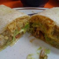 Chili Verde Burrito · 