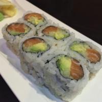 Alaska Roll · Salmon, cucumber and avocado.