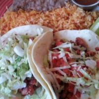 Two Tacos Al Pastor · 