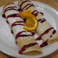 Strawberry Crepes · 