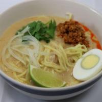 Coconut Chicken Noodle Soup · 