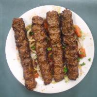 Khash Khash Kebab · With tomato & garlic.