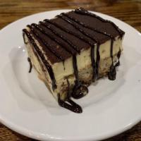 Tiramisu · Coffee soaked cake with chocolate and mascarpone cheese. A coffee-flavored Italian dessert. ...