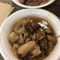 Chicken Adobo · Poultry. Cooked in a vinegar and spice sauce.