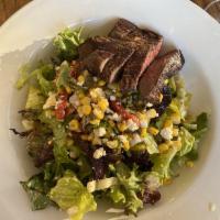 Seared Flank Steak Salad · 