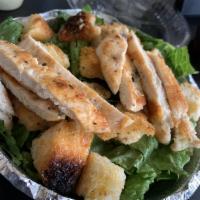 Caesar Salad · Romaine lettuce, croutons and grated cheese. 